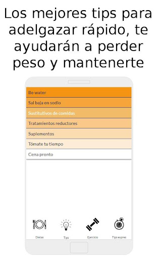 Android application Lose Weight Fast screenshort
