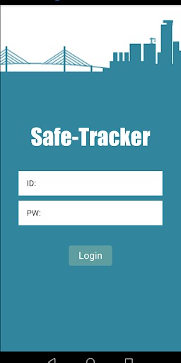 Android application Safe Tracker screenshort