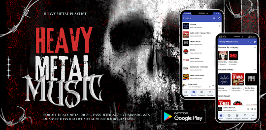 Heavy Metal Music Radio App