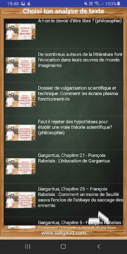 Saligaud School Screen 2