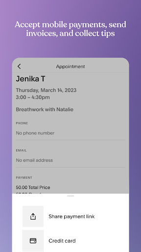 Screenshot of Acuity Scheduling