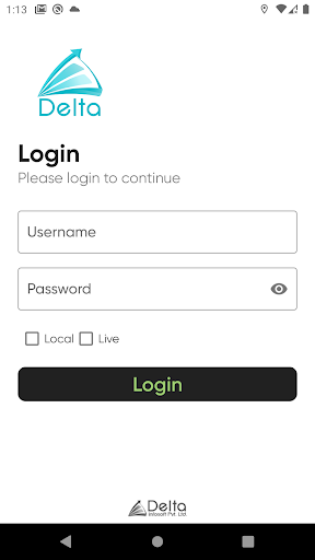 Delta iStock Barcode
