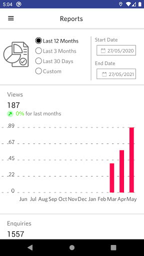 Bookeventz Venue App Screen 3
