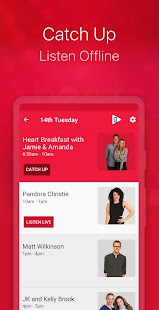 Heart Radio App Screenshot