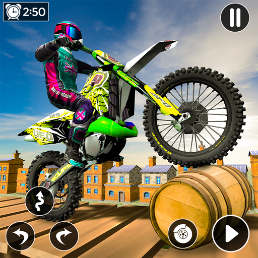 Impossible Stunts Bike Race: T 1.0 Icon