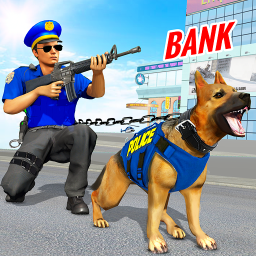 Police Dog Bank Robbery Games  screenshots 1