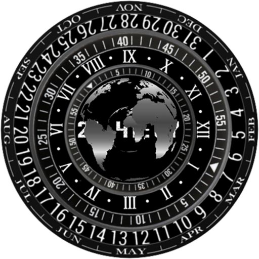 Android application Animated Unusual Watch Face screenshort