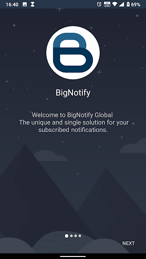 BigNotify Screen 2