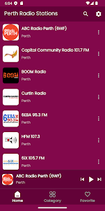 Perth Radio Stations-Australia