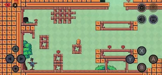 Golden Chamber Platform Game - Screenshot 1