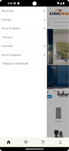 Aykoç Home Screen 2