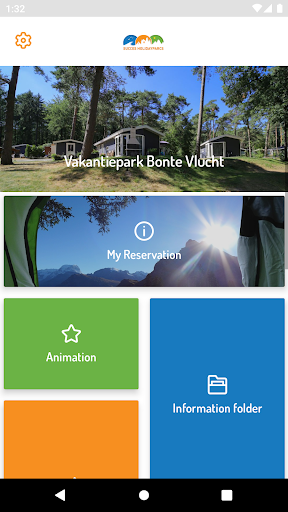 Android application Succes Holidayparcs screenshort