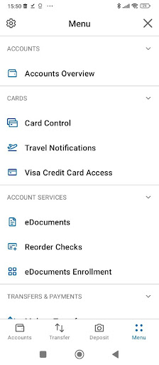 Allied FCU Mobile App Screen 3