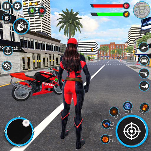 Game Miami Rope Super Hero Screen 2