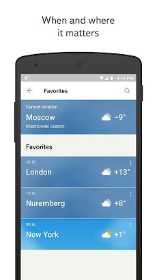 Yandex Weatherのおすすめ画像2