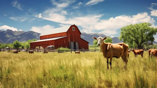 Ranch Farm Simulator Game 2023
