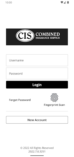 Android application Combined Insurance Service screenshort