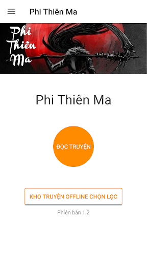 Android application Phi Thiên Ma - Truyện offline screenshort