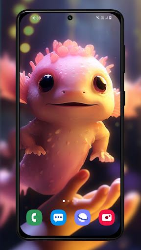 Android application Axolotl Wallpapers Backgrounds screenshort