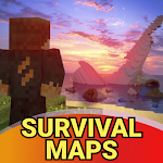 Cover Image of Скачать Survival Maps for Minecraft PE  APK