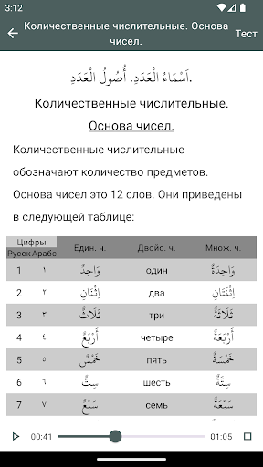 Арабская Грамматика начинающим Screen 2