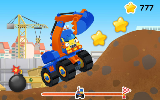 Screenshot of Tayo Monster Truck - Kids Game