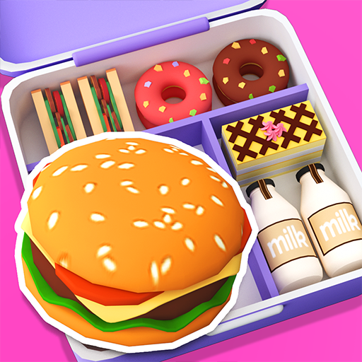 Fill Lunch Box: Organize games