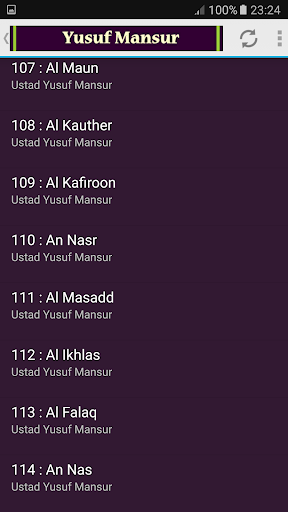 Ustad Yusuf Mansur Quran Screen 3
