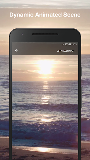 Sunset Ocean Live Wallpaper Screen 2