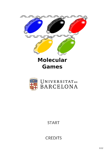 Android application Molecular Games screenshort