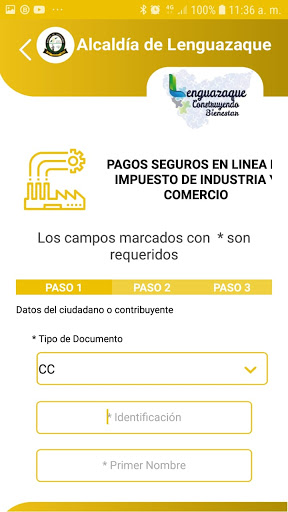 Trami App Lenguazaque Screen 3