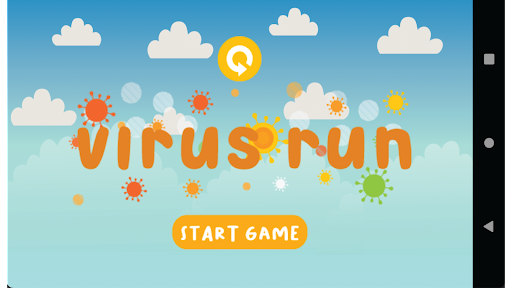 Android application Virus Run screenshort