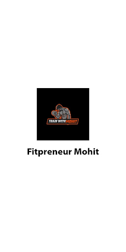 Fitpreneur Mohit
