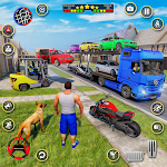 Car Transporter Truck Game 3D