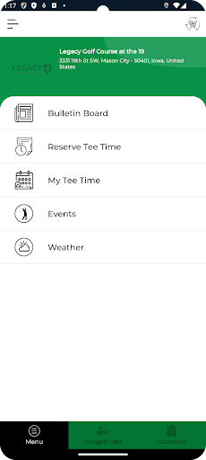 Android application Legacy@19 screenshort