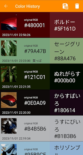 Irodoridori Color Name and Soil