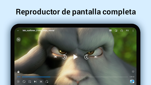 Screenshot 9 FX Player con Descarga Vídeo android