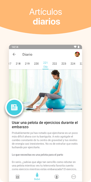 Imágen 5 Pregnancy + | Tracker app android
