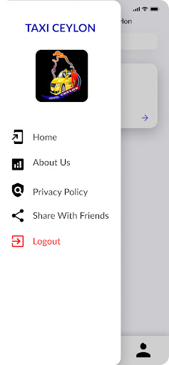 Taxi Ceylon Driver Screen 2