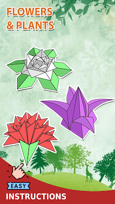 Origami : Flower and Plantsのおすすめ画像2
