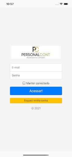Android application PersonalCont screenshort