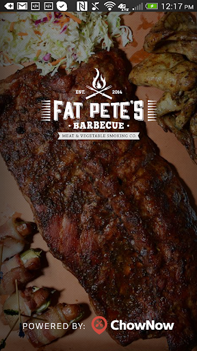 Android application Fat Pete's Barbecue screenshort