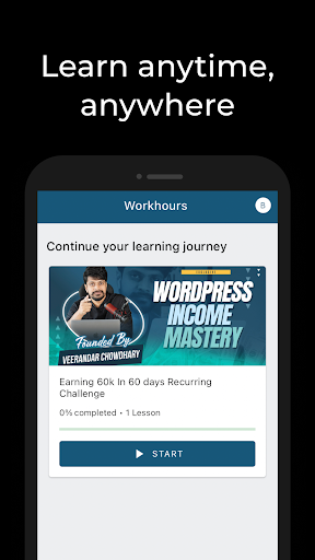 Android application Workhours App screenshort