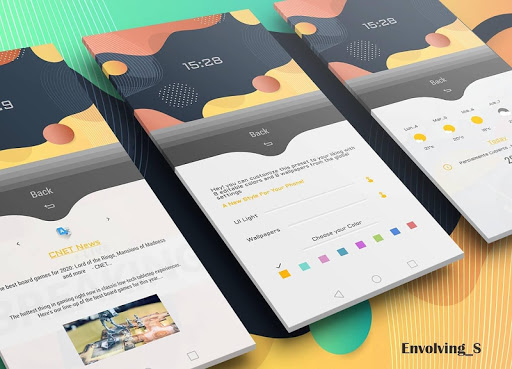 Android application Diamond Pack Klwp screenshort