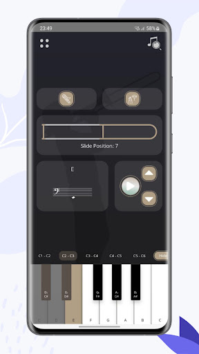 Screenshot of Trombone Slide Position Chart
