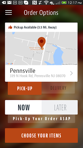 Italian Kitchen - Pennsville Screen 2