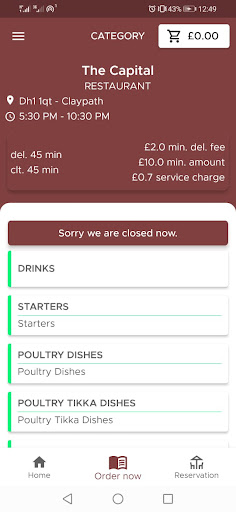 Android application The Capital screenshort