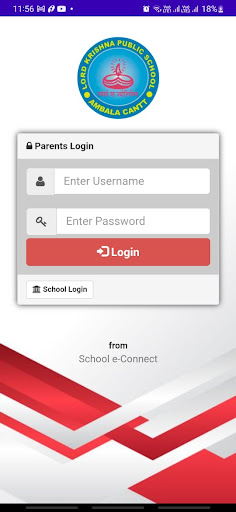 Android application LORD KRISHNA PUBLIC SCHOOL screenshort