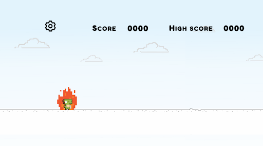 Dino D Run Screen 3