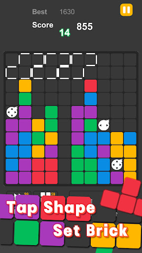 Android application Four Bricks screenshort